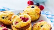 Low Carb Mixed Berry Muffins Low Carb Mixed Berry Muffins