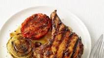 Bourbon Barbecued Pork Chops Bourbon Barbecued Pork Chops