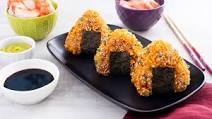 Spanish Inspired Shrimp Onigiri Spanish Inspired Shrimp Onigiri