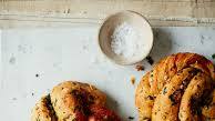 Stuffed braided bread Stuffed braided bread