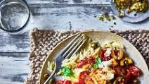 Mediterranean cod with tomato and red peppers Mediterranean cod with tomato and red peppers