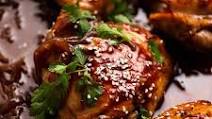 Sticky Honey Soy Chicken - baked Sticky Honey Soy Chicken - baked