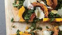 Spelt Focaccia with Kale, Squash and Pecorino Spelt Focaccia with Kale, Squash and Pecorino