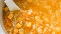 Pumpkin Congee Rice Porridge with Corn Pumpkin Congee Rice Porridge with Corn