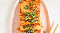 Braised Korean Tofu - Dubu Jorim / 두부조림 (vegan, gluten free) Braised Korean Tofu - Dubu Jorim / 두부조림 (vegan, gluten free)