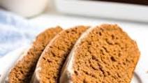 Healthy Classic Gingerbread with Maple Glaze Healthy Classic Gingerbread with Maple Glaze