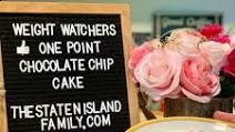 Weight Watchers One Point Chocolate Chip Cake Weight Watchers One Point Chocolate Chip Cake
