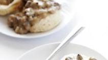 Biscuits and Mushroom Gravy (Vegan) Biscuits and Mushroom Gravy (Vegan)