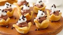 Mini French Silk Crescent Pies Mini French Silk Crescent Pies
