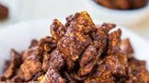 Skinny 100-Calorie Chocolate Peanut Butter Snack Mix Skinny 100-Calorie Chocolate Peanut Butter Snack Mix