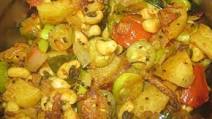 Healthy Kovakkai Karamani Urulai Masala Curry - Ivy gourd Potato Lobia Masala Stir fry in traditional South Indian Style - Diabetic recipes Healthy Kovakkai Karamani Urulai Masala Curry - Ivy gourd Potato Lobia Masala Stir fry in traditional South Indian Style - Diabetic recipes