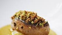 Seared Foie Gras With Mission Fig and Balsamic Reduction Seared Foie Gras With Mission Fig and Balsamic Reduction