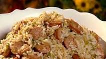 High Protein Sausage And Brown Rice Skillet High Protein Sausage And Brown Rice Skillet