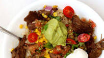 Instant Pot Chipotle Beef Burrito Bowls Instant Pot Chipotle Beef Burrito Bowls