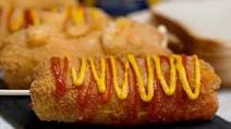 Korean Corn Dogs using Bread Slices Korean Corn Dogs using Bread Slices