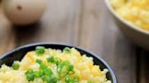 Fried Rice With Beaten Egg Fried Rice With Beaten Egg