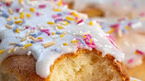 Gluten Free Iced Buns Recipe (dairy free, vegan, low FODMAP) Gluten Free Iced Buns Recipe (dairy free, vegan, low FODMAP)