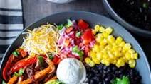 Easy Vegetarian Burrito Bowls Easy Vegetarian Burrito Bowls