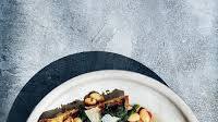 Garlicky Great Northern Beans and Broccoli Rabe Over Toast from Joe Yonan's Cool Beans Garlicky Great Northern Beans and Broccoli Rabe Over Toast from Joe Yonan's Cool Beans