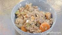 Recipe: Balanced Homemade Dog Food with Ground Beef Recipe: Balanced Homemade Dog Food with Ground Beef