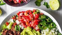 Slow Cooked Beef Burrito Bowls Slow Cooked Beef Burrito Bowls