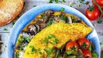 Mushroom Omelette Mushroom Omelette