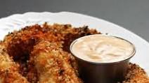 Spicy Sriracha Panko Chicken Fingers Spicy Sriracha Panko Chicken Fingers