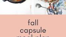 Easy Fall Capsule Meal Plan: Butternut Squash Soup Easy Fall Capsule Meal Plan: Butternut Squash Soup