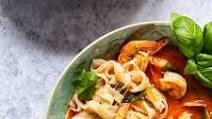 Thai Red Curry with Prawns and Snow Peas Thai Red Curry with Prawns and Snow Peas