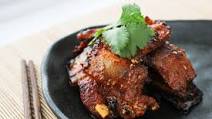 Korean Style Pan-fried Pork Belly Korean Style Pan-fried Pork Belly