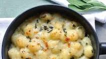 Baked Gnocchi with Sage and Cheese Sauce Baked Gnocchi with Sage and Cheese Sauce