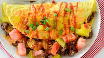 High Protein Cheeseburger Omelette Recipe High Protein Cheeseburger Omelette Recipe