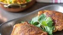 Indian Spice Rubbed Chicken Thighs Indian Spice Rubbed Chicken Thighs