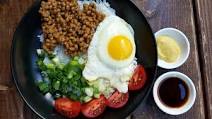 Japanese French natto fusion dish Japanese French natto fusion dish