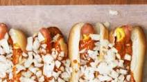 Detroit-style coney dogs Detroit-style coney dogs