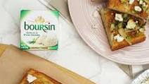 Seasonal Green Garlic Focaccia with Boursin Cheese Seasonal Green Garlic Focaccia with Boursin Cheese