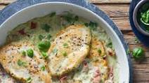 20-Minute Chicken Cutlets with Creamy Pesto Sauce 20-Minute Chicken Cutlets with Creamy Pesto Sauce