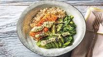 Seared Salmon 'Sushi' Bowl with Avocado & Wasabi Mayo Seared Salmon 'Sushi' Bowl with Avocado & Wasabi Mayo