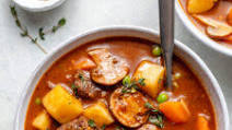 Healthy Beef Stew (Slow Cooker Option!) Healthy Beef Stew (Slow Cooker Option!)