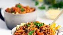Penne Pasta with Meat Sauce Penne Pasta with Meat Sauce