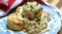 Homemade Cheddar Biscuits with Spicy Sausage Gravy Homemade Cheddar Biscuits with Spicy Sausage Gravy
