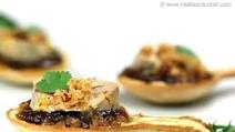 Foie Gras & Onion Chutney Appetizer Foie Gras & Onion Chutney Appetizer