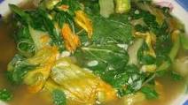 Abraw o inabraw (vegetables stewed in fish paste) Abraw o inabraw (vegetables stewed in fish paste)