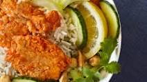 Sriracha Salmon, Kale and Basmati Rice Bowl Sriracha Salmon, Kale and Basmati Rice Bowl