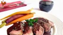 Beef Tenderloin with Bordelaise Sauce, Escoffier styled etouffée Carrots Beef Tenderloin with Bordelaise Sauce, Escoffier styled etouffée Carrots