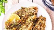 Baked Catfish with Herbs Baked Catfish with Herbs