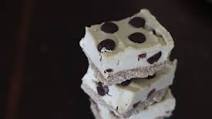Raw Chocolate Chip Cheesecake Bars Raw Chocolate Chip Cheesecake Bars