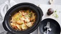 Slow cooker creamy vegetarian 'bake' recipe Slow cooker creamy vegetarian 'bake' recipe