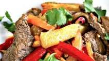 Peruvian Lomo Saltado Peruvian Lomo Saltado