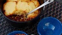 Campfire Dutch Oven Chili and Cornbread Campfire Dutch Oven Chili and Cornbread